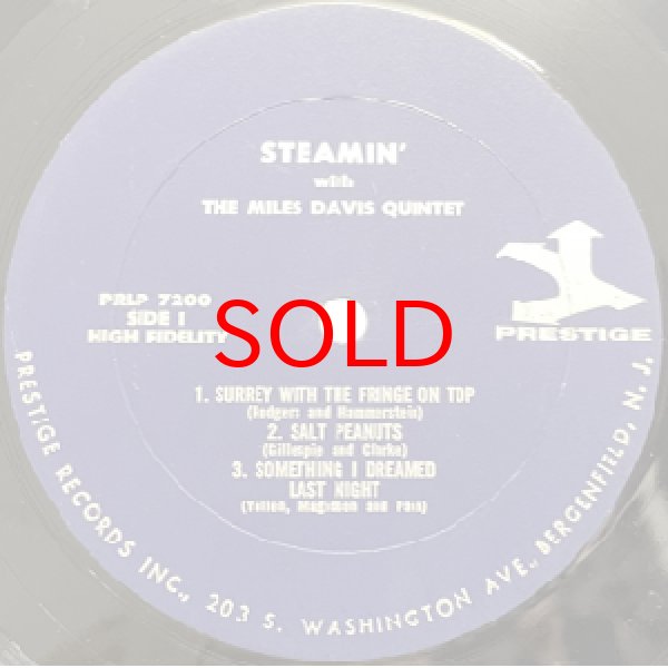 画像2: MILES DAVIS -  STEAMIN' (2)