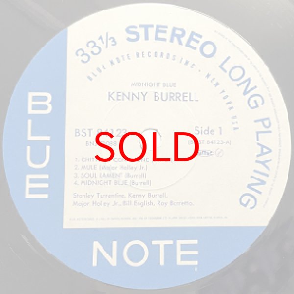 画像2: KENNY BURRELL -  MIDNIGHT BLUE (2)