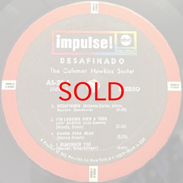 COLEMAN HAWKINS - DESAFINADO - Jazz Records seeed