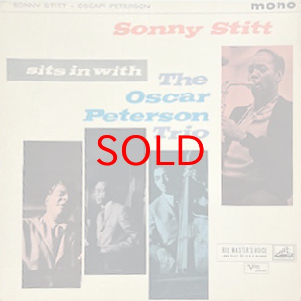 画像1: SONNY STITT -  SITS WITH THE OSCAR PETERSON TRIO (1)