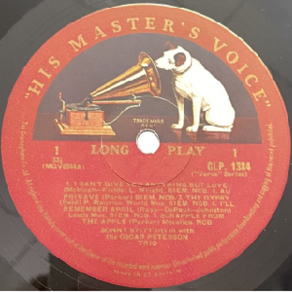 画像2: SONNY STITT -  SITS WITH THE OSCAR PETERSON TRIO (2)