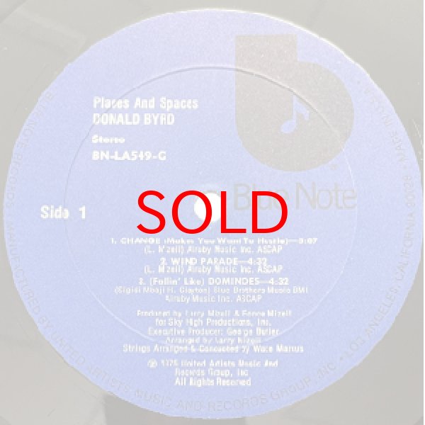 画像2: DONALD BYRD -  PLACES AND SPACES (2)