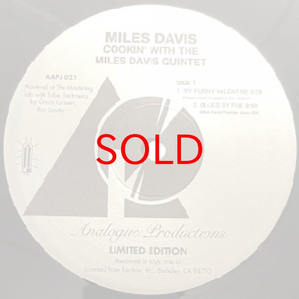 画像2: MILES DAVIS QUINTET -  COOKIN' (2)