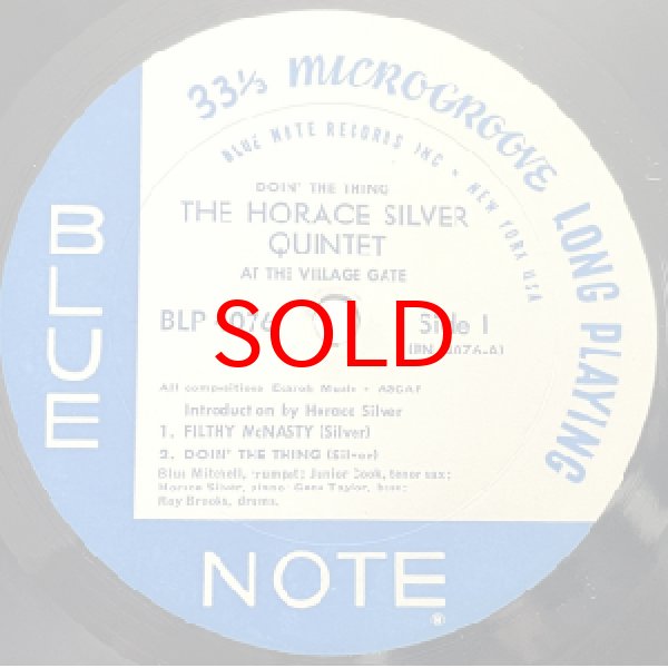 画像2: HORACE SILVER QUINTET -  DOIN' THE THING (2)