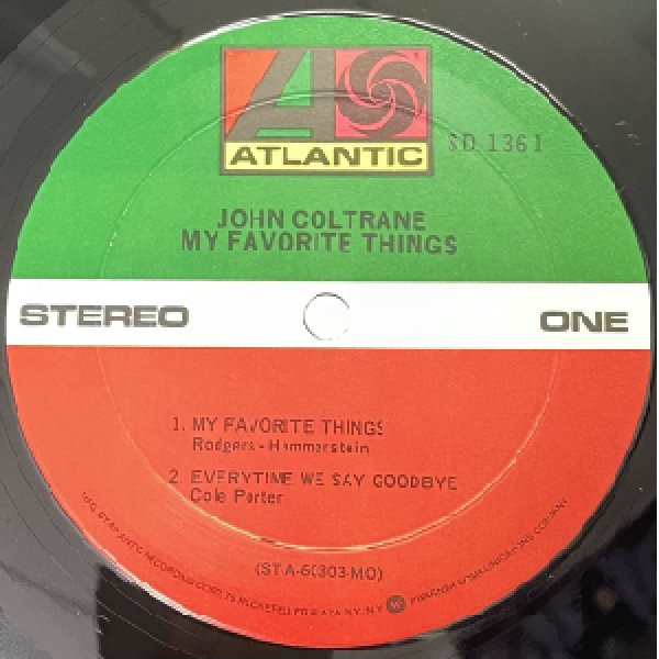 画像2: JOHN COLTRANE -  MY FAVORITE THINGS (2)