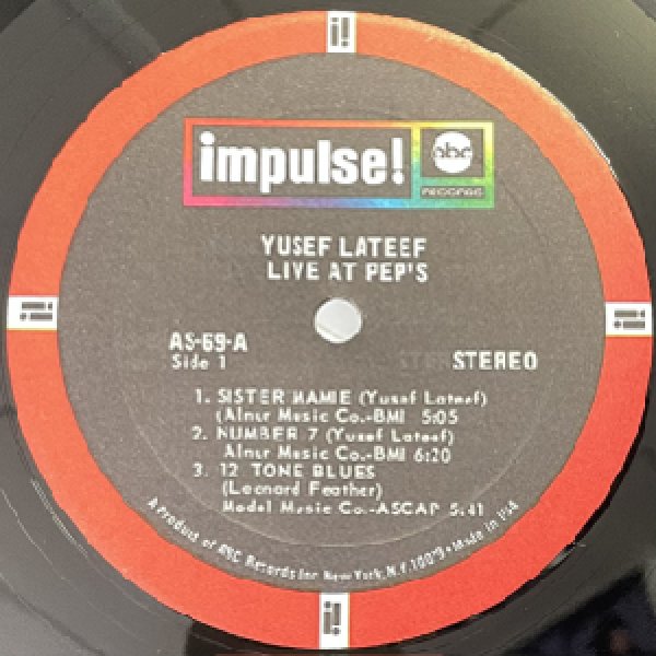 画像2: YUSEF LATEEF -  LIVE AT PEP'S (2)