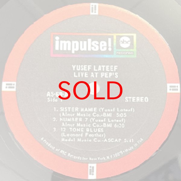 画像2: YUSEF LATEEF -  LIVE AT PEP'S (2)