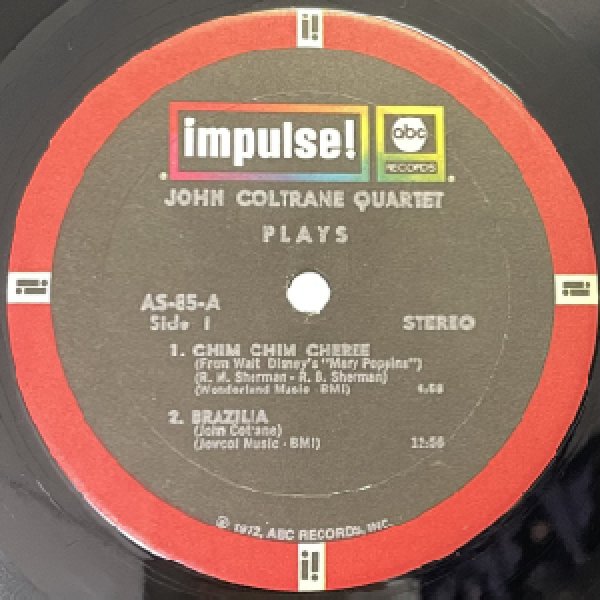 画像2: JOHN COLTRANE -  JOHN COLTRANE QUARTET PLAYS (2)