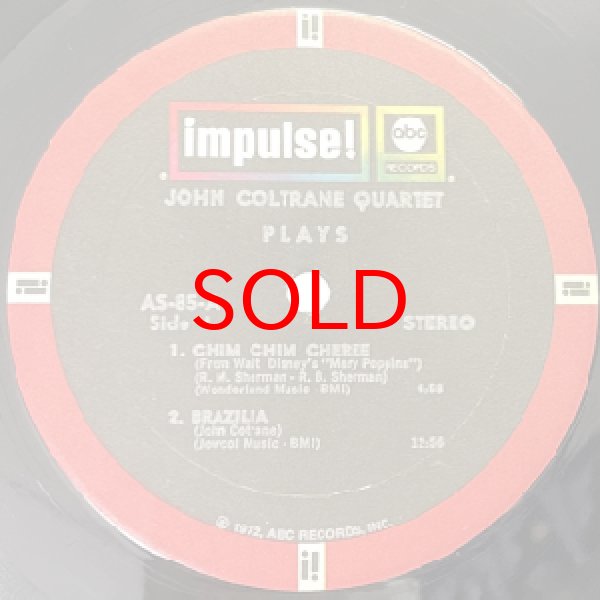 画像2: JOHN COLTRANE -  JOHN COLTRANE QUARTET PLAYS (2)