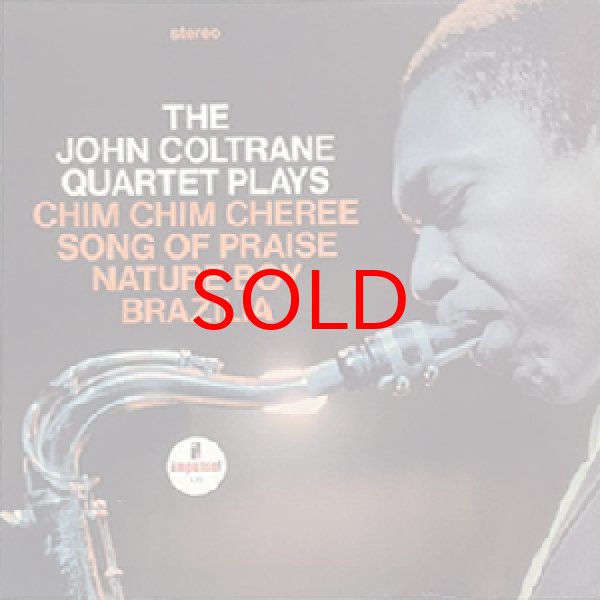 画像1: JOHN COLTRANE -  JOHN COLTRANE QUARTET PLAYS (1)