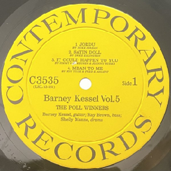 画像2: BARNEY KESSEL -  THE POLL WINNERS (2)
