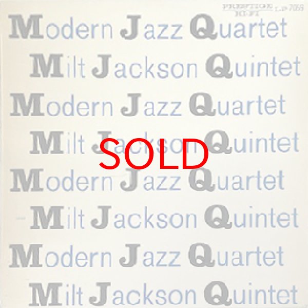 画像1: MODERN JAZZ QUARTET / MILT JACKSON QUINTET -  MJQ (1)