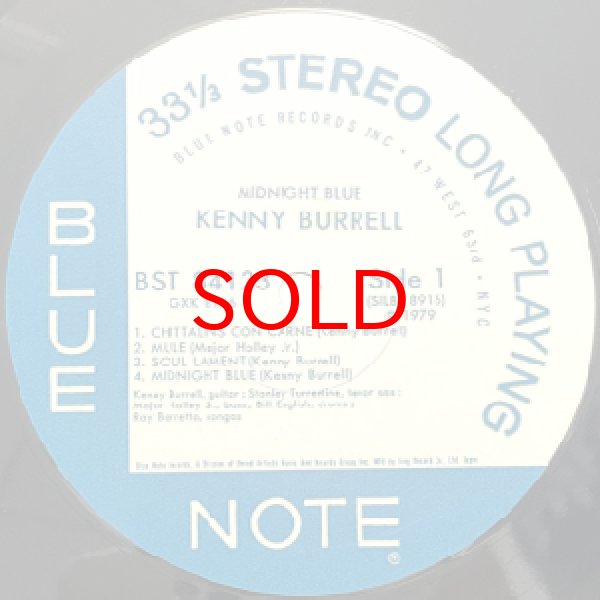 画像2: KENNY BURRELL -  MIDNIGHT BLUE (2)