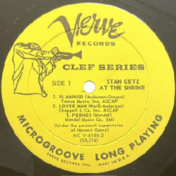 画像2: STAN GETZ -  AT THE SHRINE (2)
