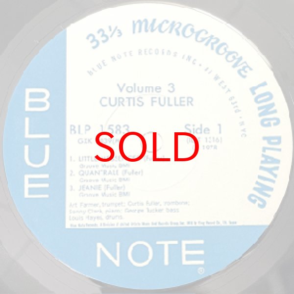 画像2: CURTIS FULLER -  VOLUME 3 (2)