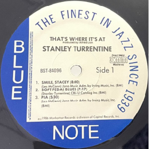 画像2: STANLEY TURRENTINE -  THAT'S WHERE IT'S AT (2)