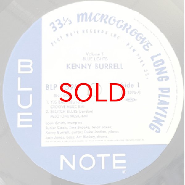 画像2: KENNY BURRELL -  BLUE LIGHTS VOL.1 (2)