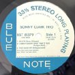 画像2: SONNY CLARK TRIO -  S / T (2)