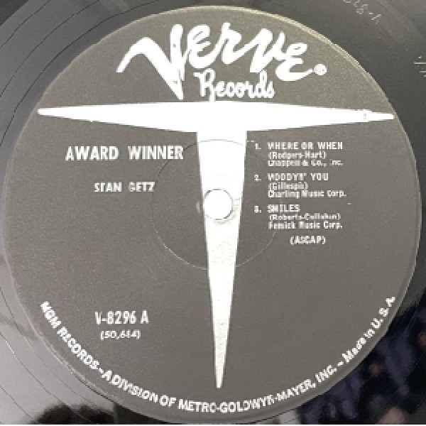 画像2: STAN GETZ -  AWARD WINNER (2)