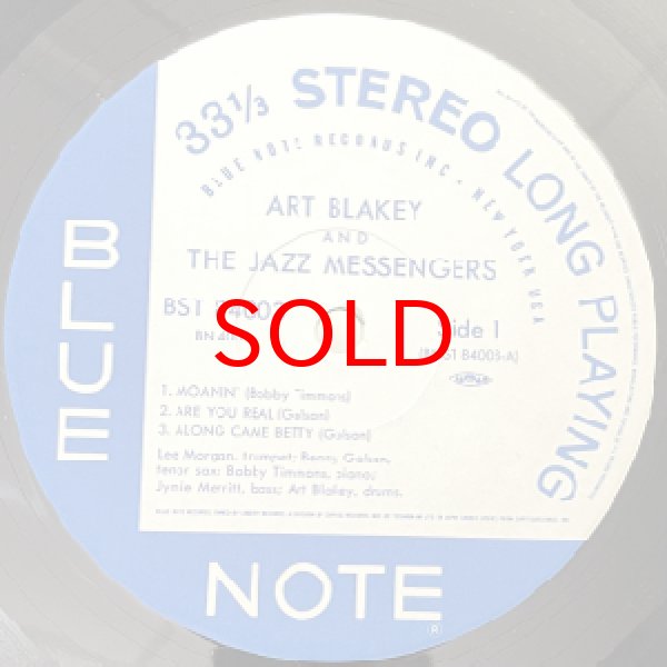 画像2: ART BLAKEY AND THE JAZZ MESSENGERS -  MOANIN' (2)