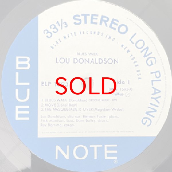 画像2: LOU DONALDSON -  BLUES WALK (2)