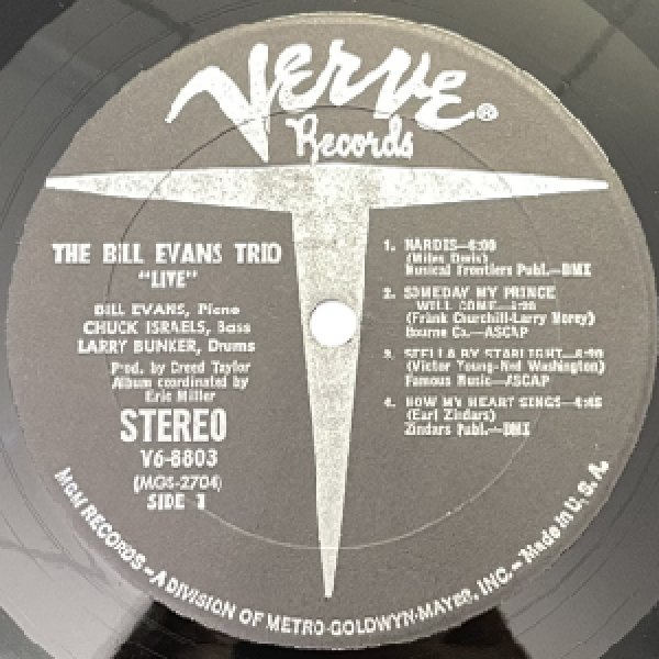 画像2: BILL EVANS TRIO -  LIVE (2)