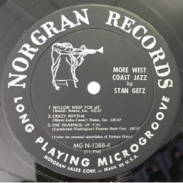 画像2: STAN GETZ -  MORE WEST COAST JAZZ (2)