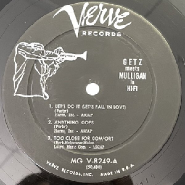 画像2: STAN GETZ / GERRY MULLIGAN -  GETZ MEETS MULLIGAN IN HI FI (2)