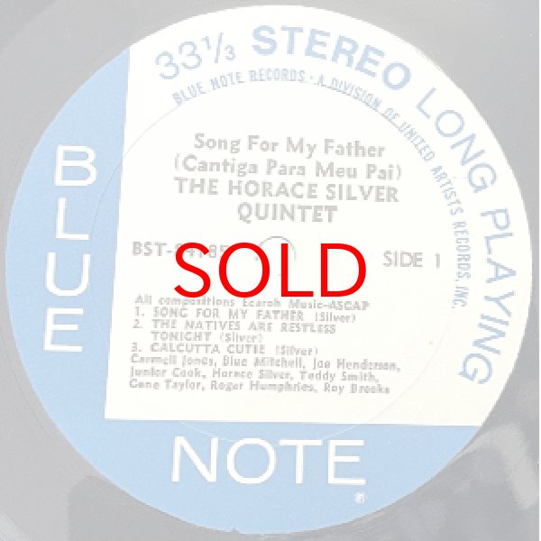 画像2: HORACE SILVER QUINTET -  SONG FOR MY FATHER (2)