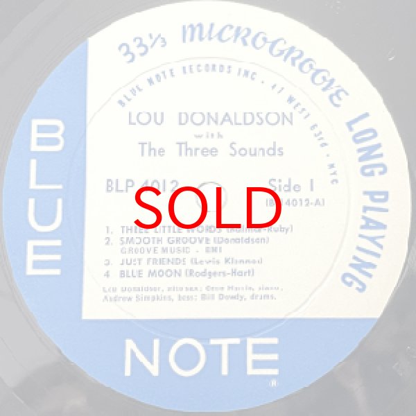 画像2: LOU DONALDSON WITH THREE SOUNDS -  LD +3 (2)