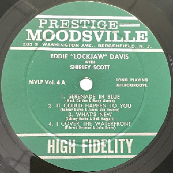 画像2: EDDIE “LOCKJAW” DAVIS -  EDDIE LOCKJAW DAVIS WITH SHIRLEY SCOTT (2)