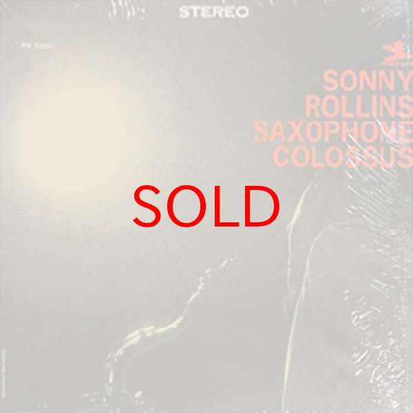 画像1: SONNY ROLLINS QUARTET -  SAXOPHONE COLOSSUS (1)