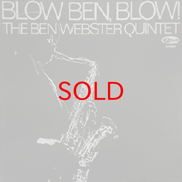 画像1: BEN WEBSTER QUINTET -  BLOW, BEN BLOW (1)