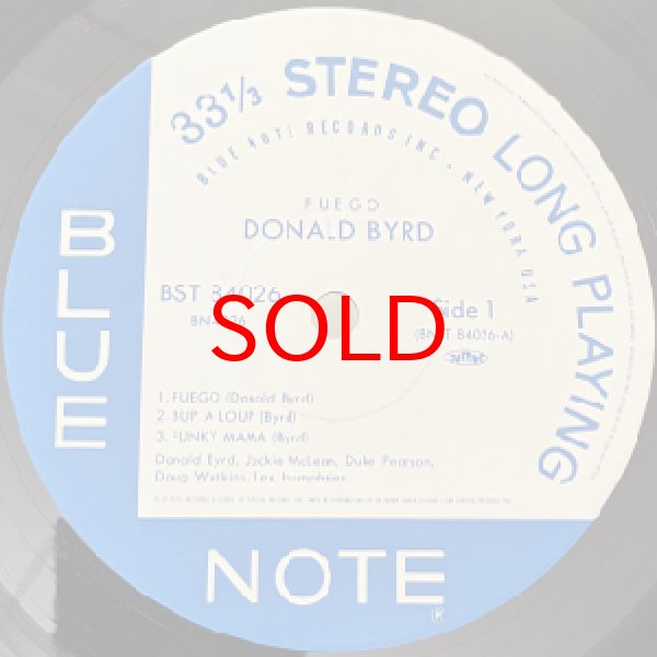 画像2: DONALD BYRD -  FUEGO (2)