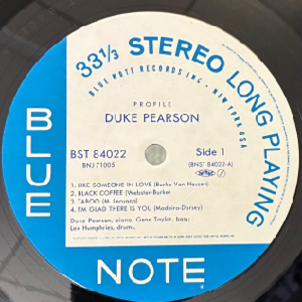 DUKE PEARSON - PROFILE - Jazz Records seeed