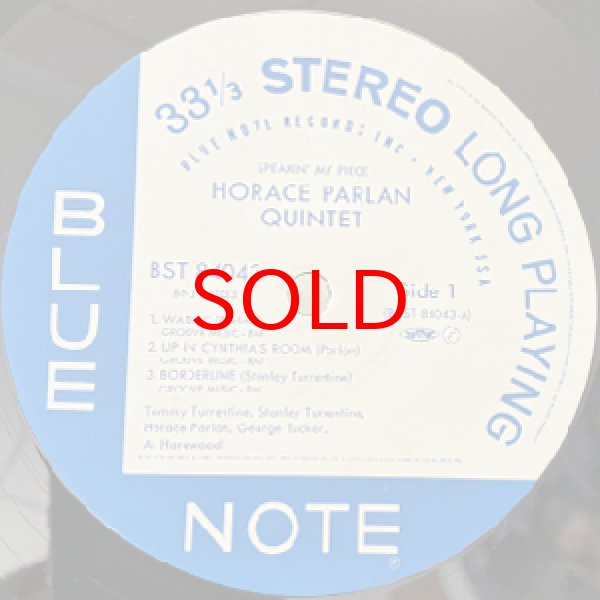 画像2: HORACE PARLAN QUINTET -  SPEAKIN' MY PIECE (2)