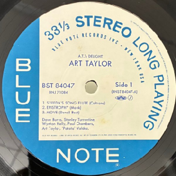 画像2: ART TAYLOR -  A.T'.S DELIGHT (2)