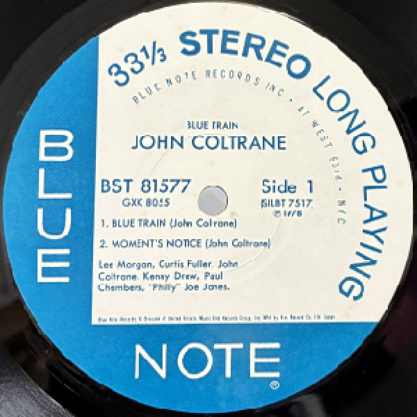 画像2: JOHN COLTRANE -  BLUE TRAIN (2)