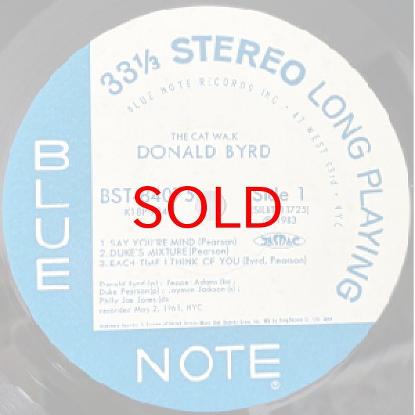 画像2: DONALD BYRD -  THE CAT WALK (2)