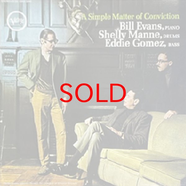 画像1: BILL EVANS TRIO -  A SIMPLE MATTER OF CONVICTION (1)
