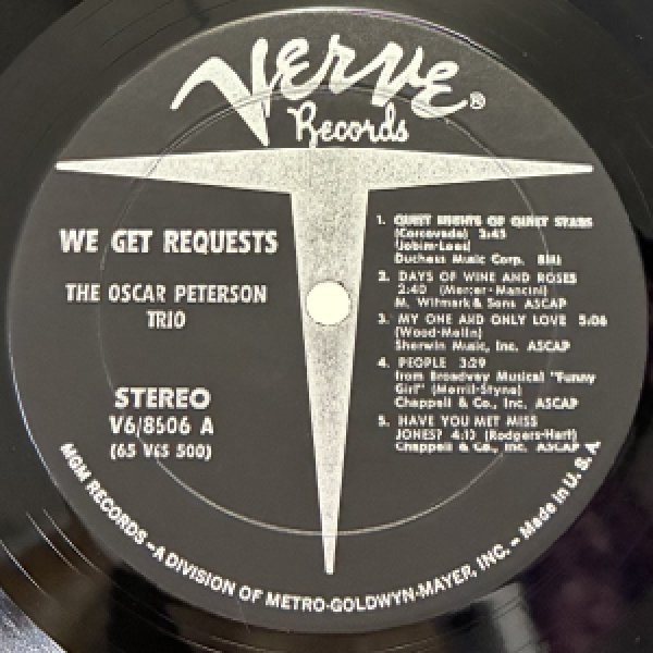 画像2: OSCAR PETERSON TRIO -  WE GET REQUESTS (2)