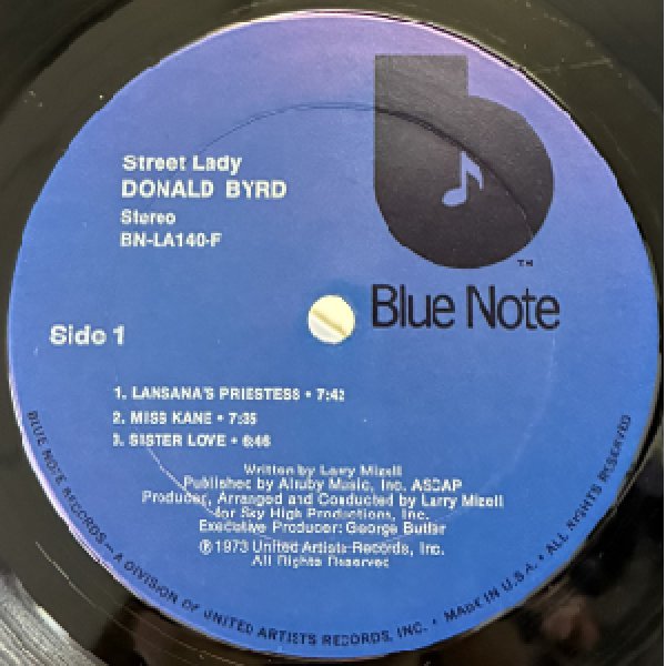 画像2: DONALD BYRD -  STREET LADY (2)