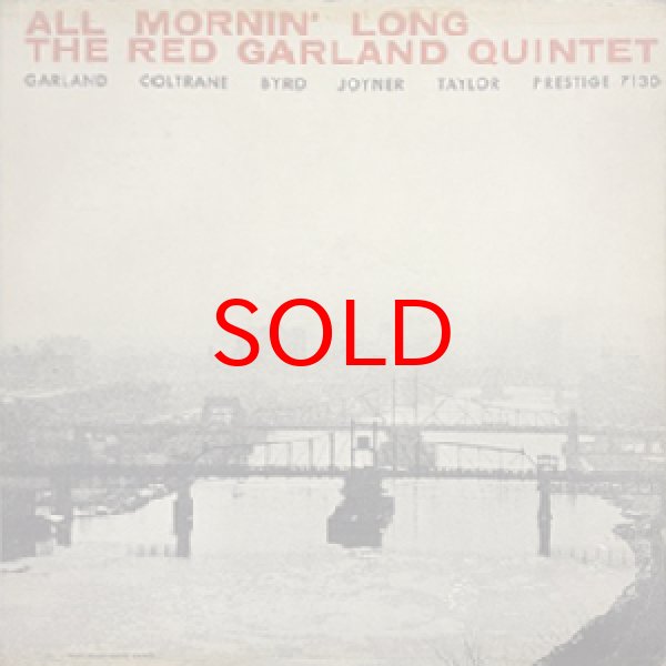 画像1: RED GARLAND QUINTET -  ALL MORNIN' LONG (1)