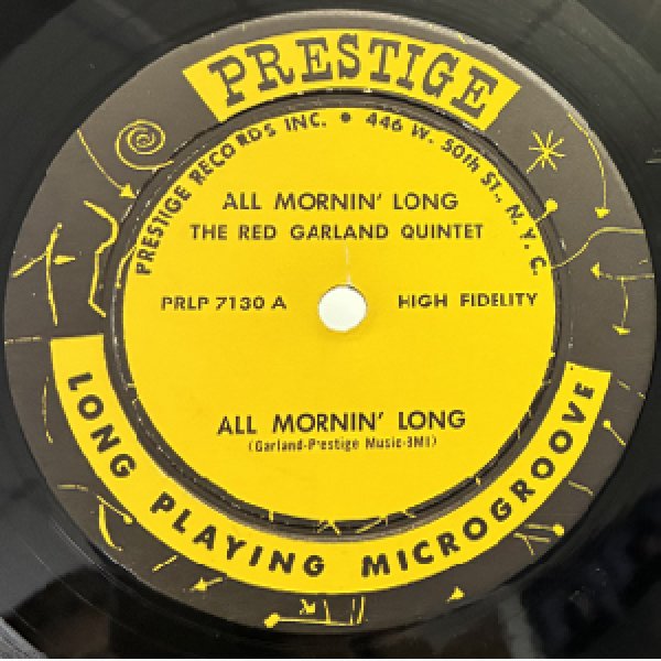画像2: RED GARLAND QUINTET -  ALL MORNIN' LONG (2)