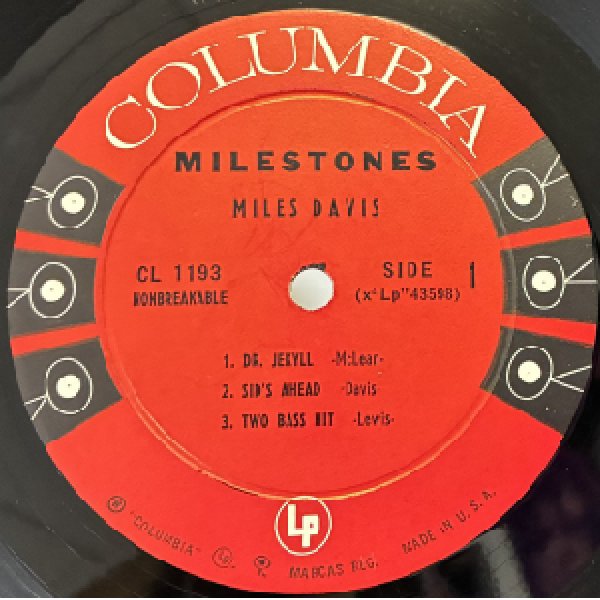 画像2: MILES DAVIS -  MILESTONES (2)