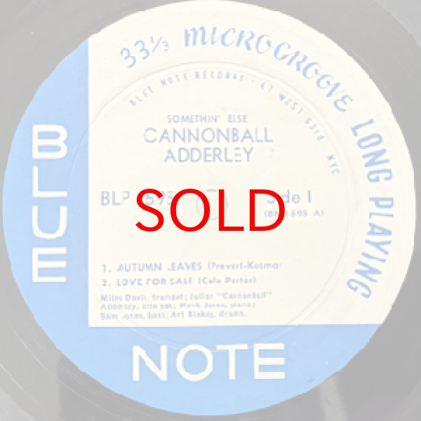 画像2: CANNONBALL ADDERLEY / MILES DAVIS -  SOMETHIN' ELSE (2)
