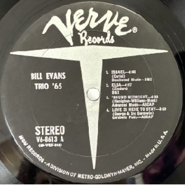 画像2: BILL EVANS TRIO -  TRIO '65 (2)