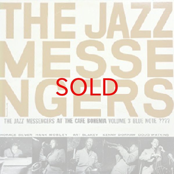 画像1: JAZZ MESSENGERS -  AT THE CAFE BOHEMIA VOL 3 (1)