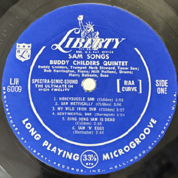 画像2: BUDDY CHILDERS QUINTET -  SAM SONG (2)