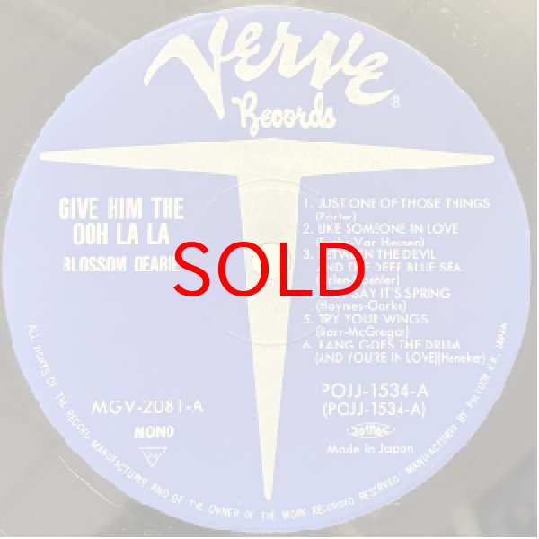 画像2: BLOSSOM DEARIE -  GIVE HIM THE OHH - LA - LA (2)